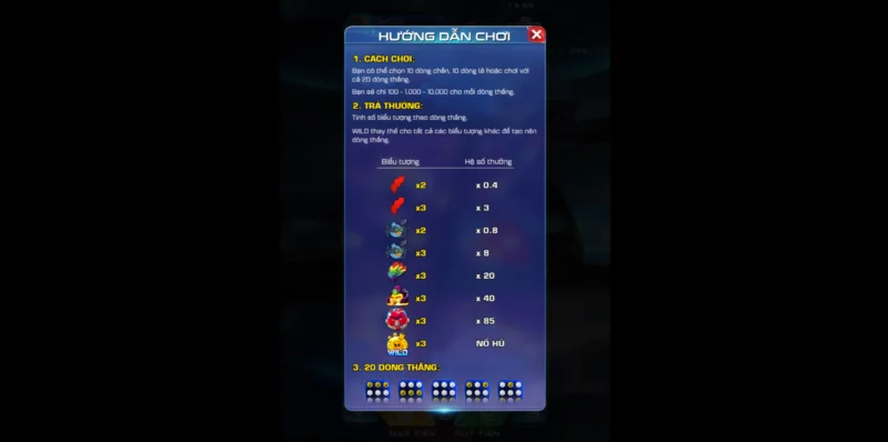 Huong dan choi Angry Birds Huong dan choi Angry Birds