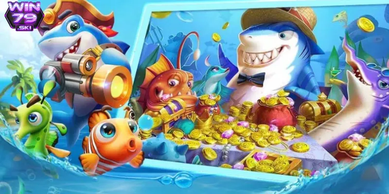 ban ca win79 1 Bắn cá là trò chơi đổi thưởng trực tuyến