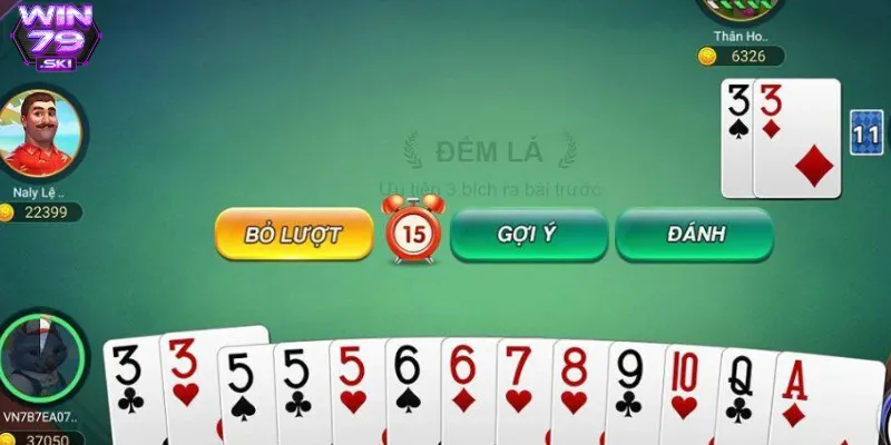 tien len dem la 3 Cần theo dõi số lá bài còn lại khi chơi