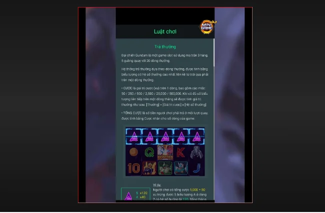 tra thuong tren Gumdam win79 tra thuong tren Gumdam win79