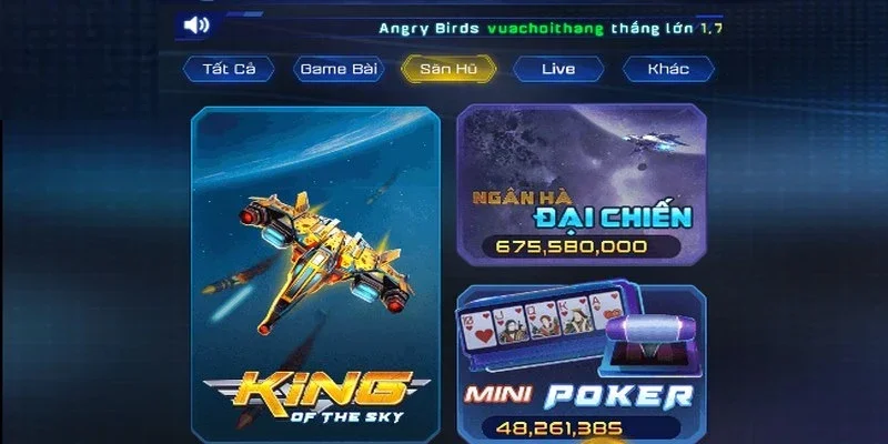 game King of Sky tren Win79