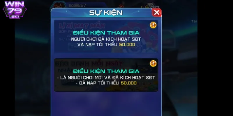 giftcode win79 1 Rất nhiều giftcode hấp dẫn dành cho thành viên mới